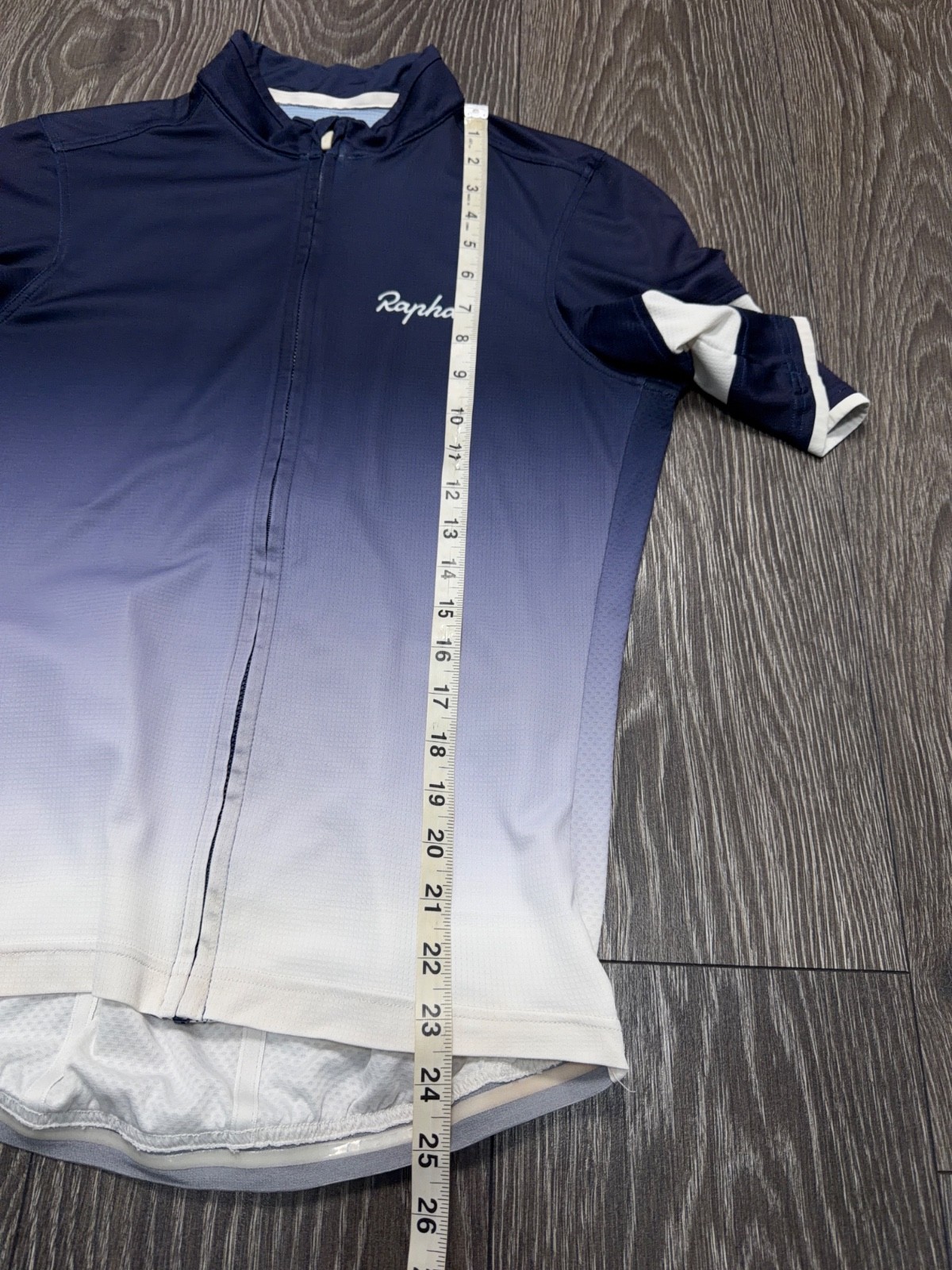 Mens RAPHA Super Lightweight Jersey Cycling Full Zip Bicycle Size L