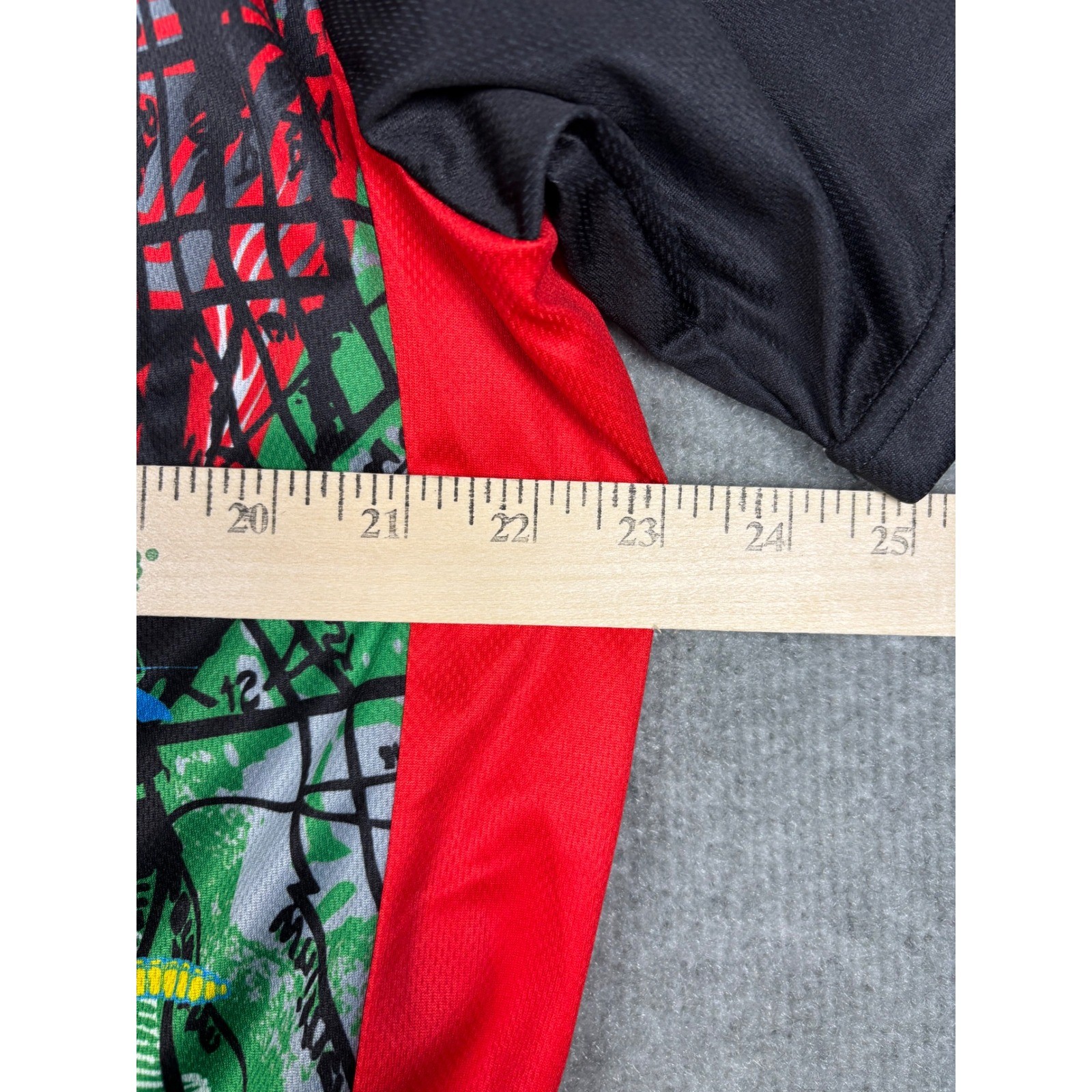 Primal Wear Cycling Jersey Graphic Print Short Sleeve 2XL Multicolor