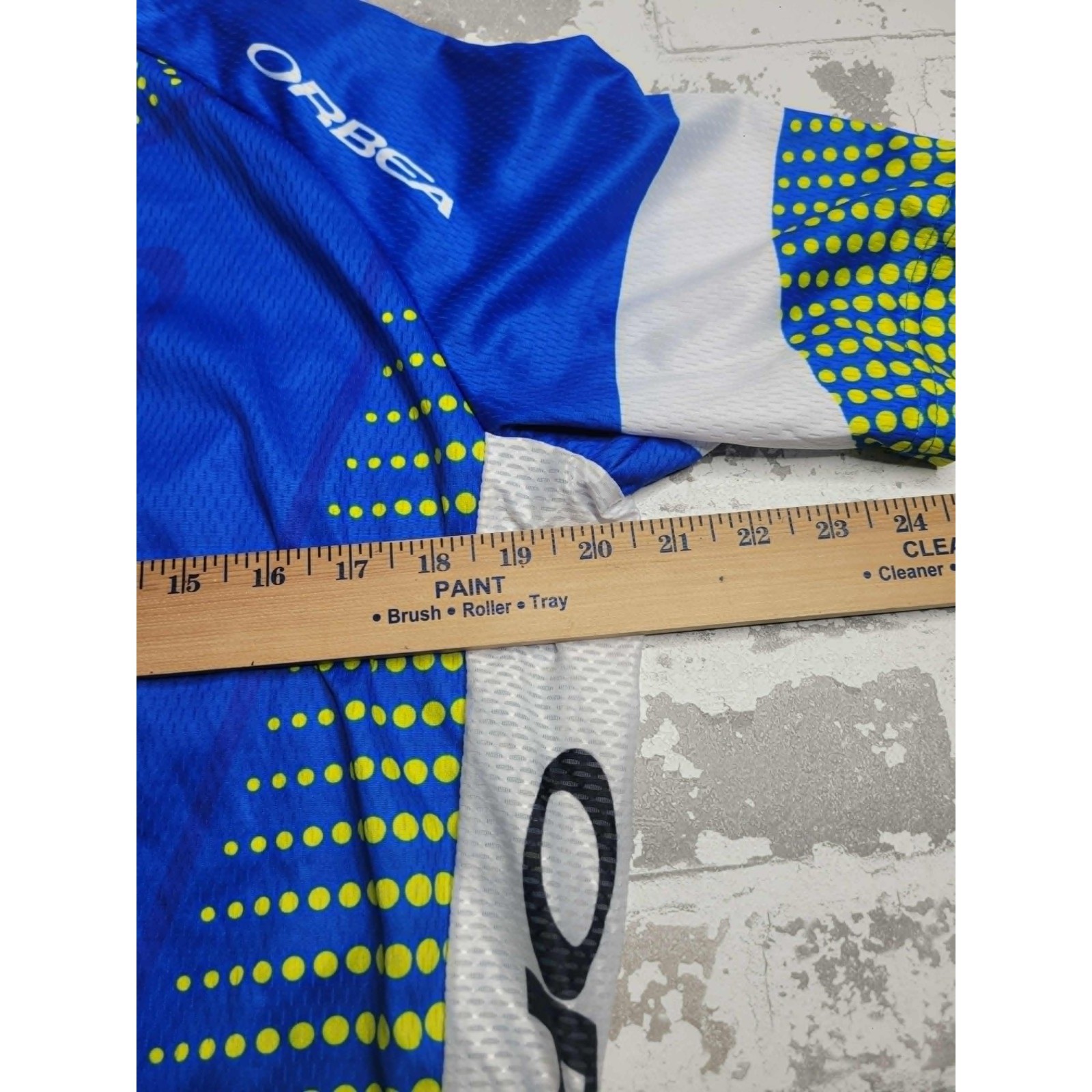 Orbea Cycling Jersey Short Sleeve Zip Men’s XXL Blue