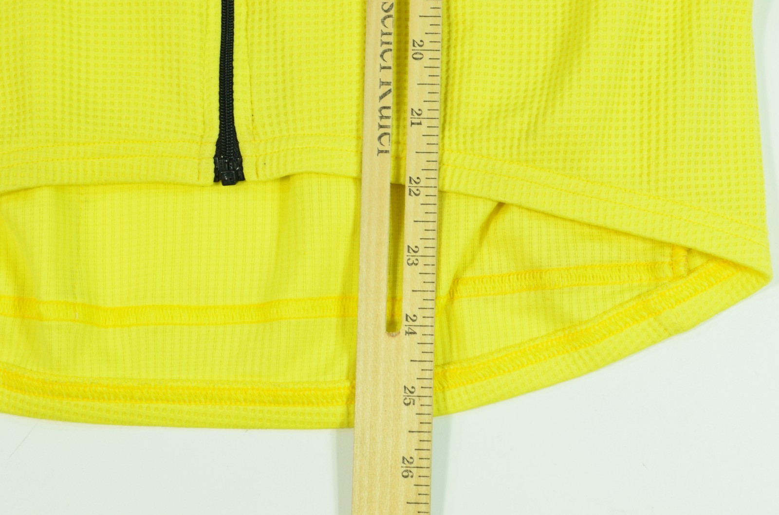 Castelli Yellow Full Zip Cycling Bicycle Jersey Men’s Large Hi Vis