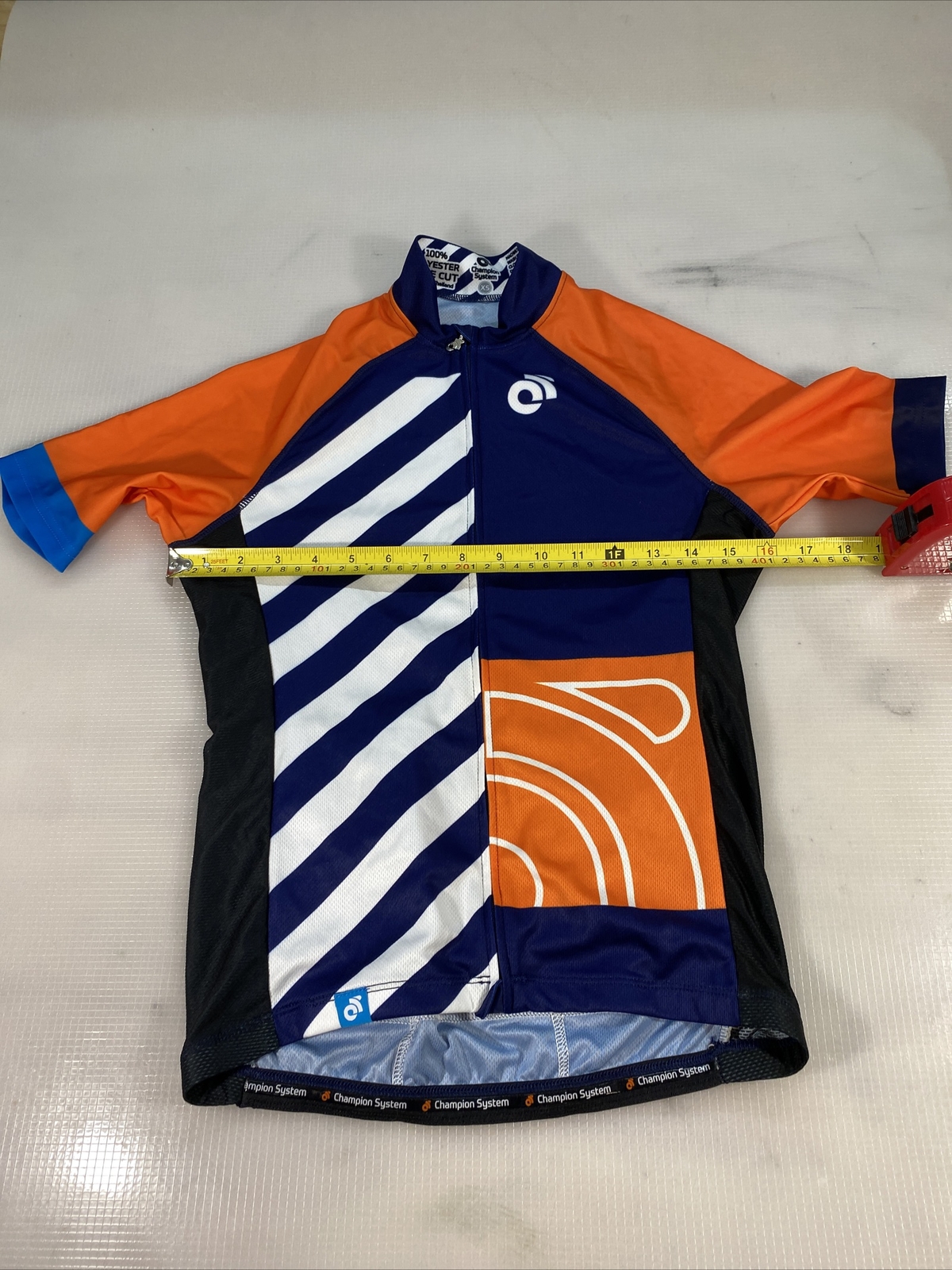 Champion System mens race cut cycling jersey XSmall XS (8284-7)