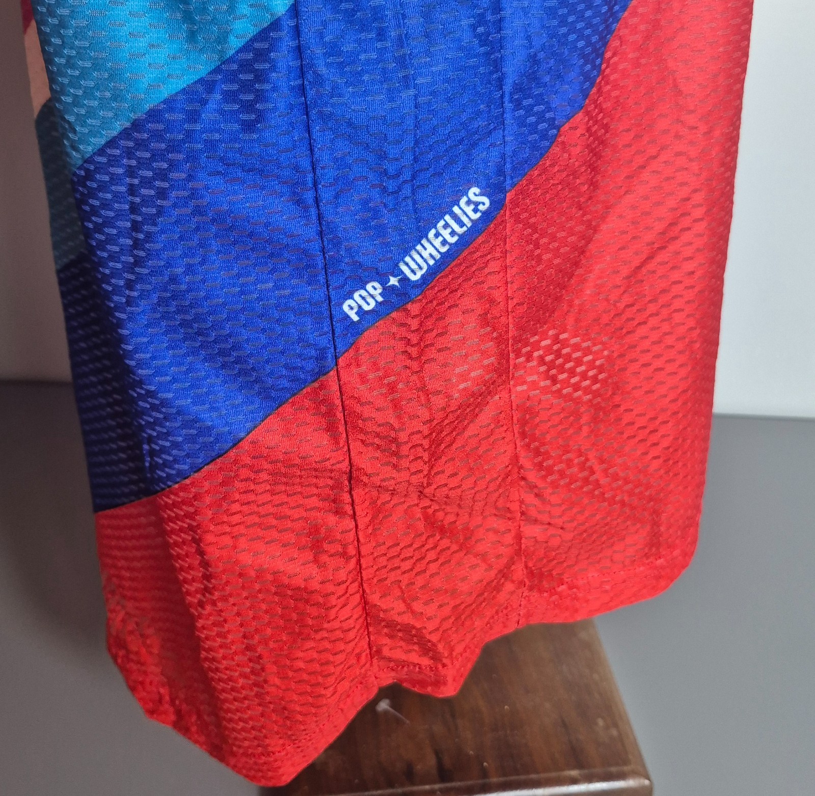 Troy Lee Designs Mens Mesh Long Sleeve Jersey Medium Red White Blue