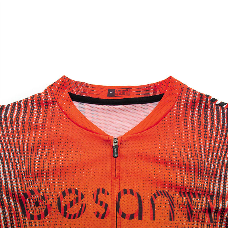 CESANTI Men Cycling Jersey Summer Non-slip Band Pro noctilucence Bike Clothing