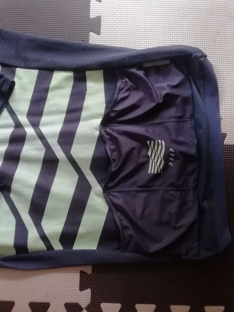 MAAP Cycling jersey, short-sleeved M-SIZE Full-zip