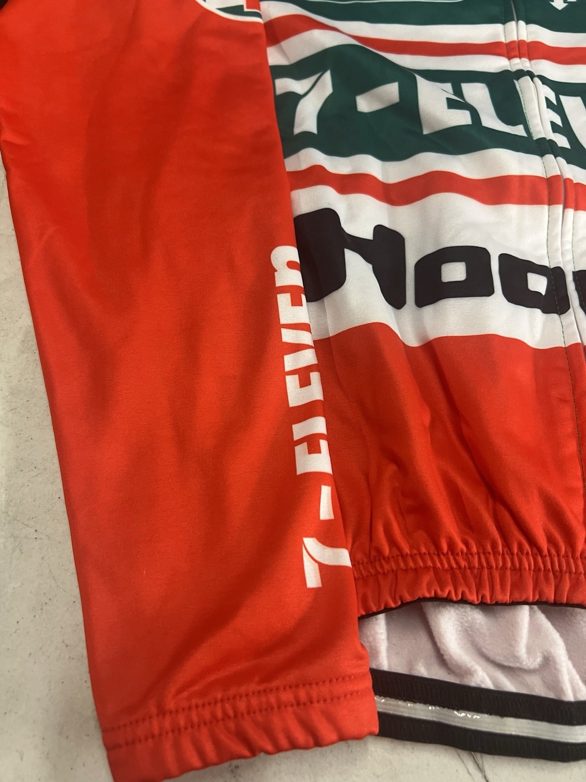 vintage look 7-11 Eddy Merckx Team Long Sleeve Jersey Jacket LARGE Hoonved