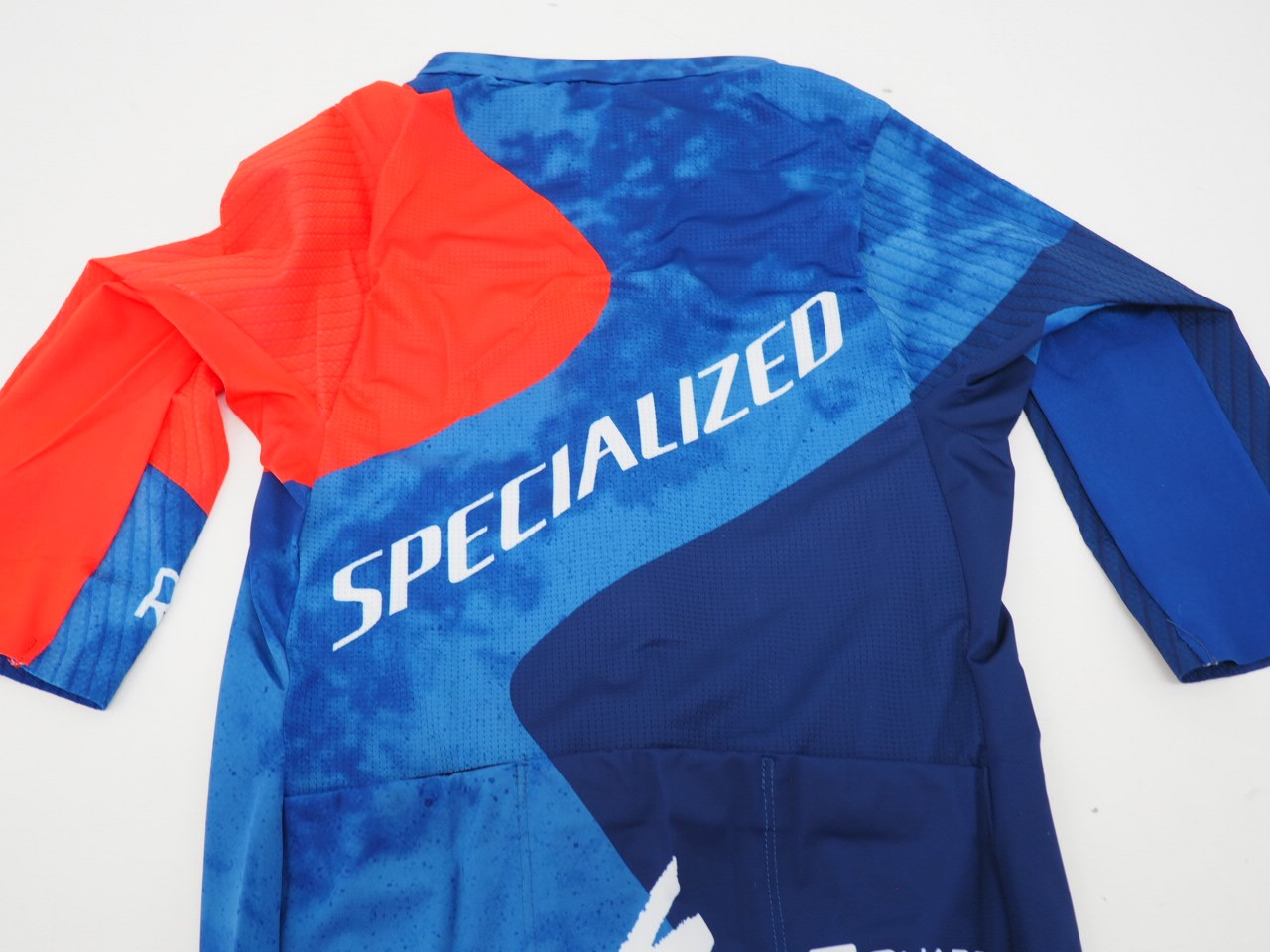 New! Specialized Racing Short Sleeve Aero Cycling Jersey Size XS Red/Blue
