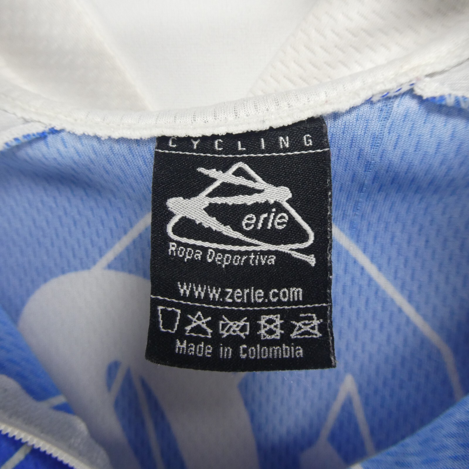 Zerie Men’s Medium B Twin Racing team ag2r Cycling Jersey Michelin