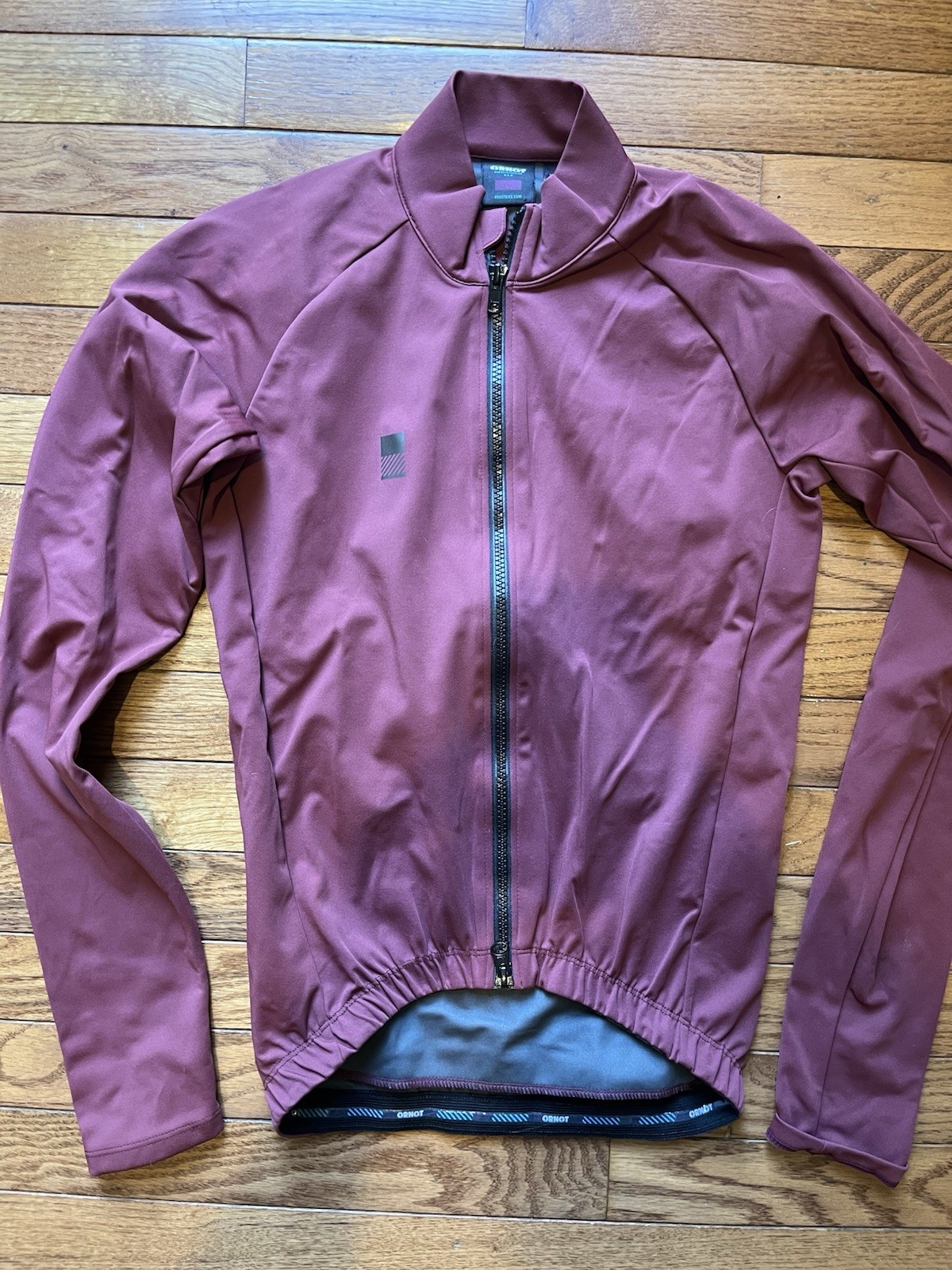 Men’s Ornot Long sleeve cycling shell jersey sz XS