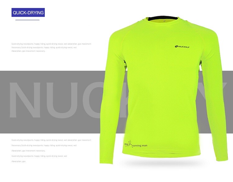 Men Cycling Jerseys Running Shirts Sport Wear Compression Comfortable Shirt