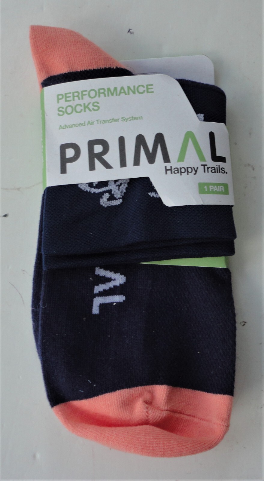 3 Pair 2021 Pan Mass Challenge Primal Happy Trails Performance Socks Small Med