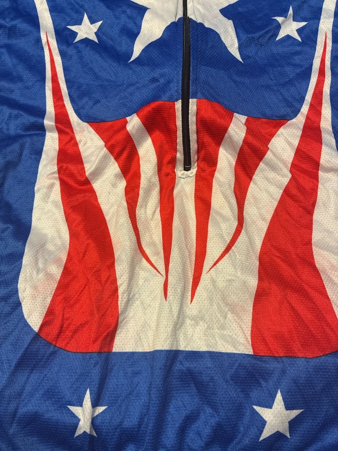 Vintage DeFeet USPS Stars and Stripes USA Cycling Jersey