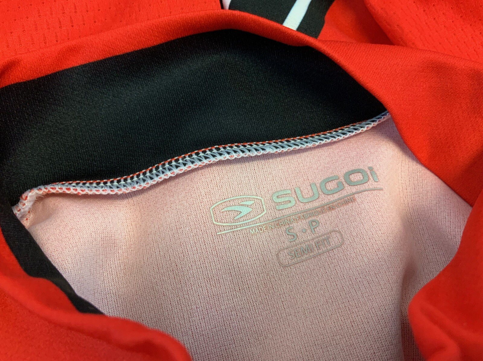 Sugoi Canada Cycling Jersey Jacket S Men White Red Poly Zip LNWOT YGI h1-555