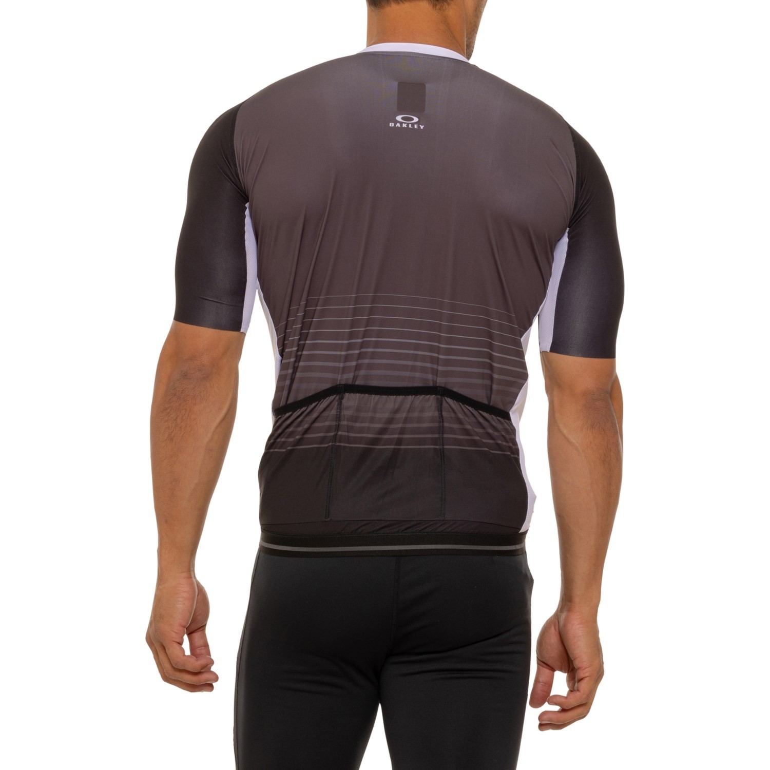 OAKLEY Men’s Sublimated Icon 2.0 Short Sleeve Cycling Jersey Iron Small NWT