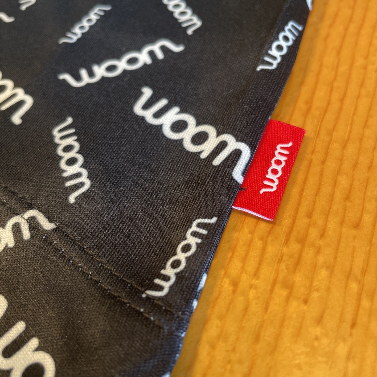 Woom PACE Cycling Jersey Youth Size 140/150 Full Zip Back Pockets Logo Black