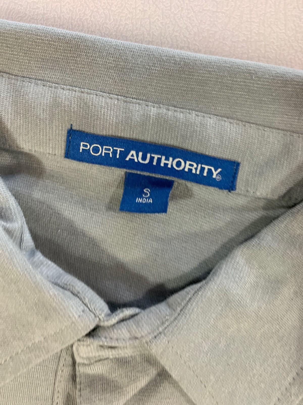 Port Authority Trek Casual Long Sleeve Cycling Polo Small S (6425-2)