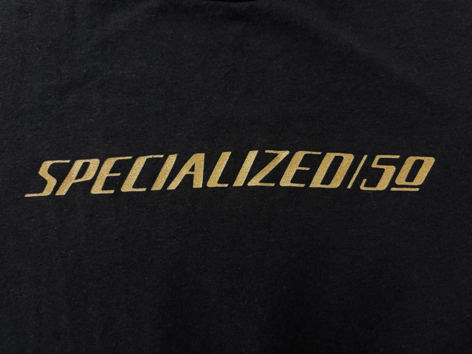 Specialized 50 T-Shirt Women’s Medium Black Bamboo Cotton Short Sleeve