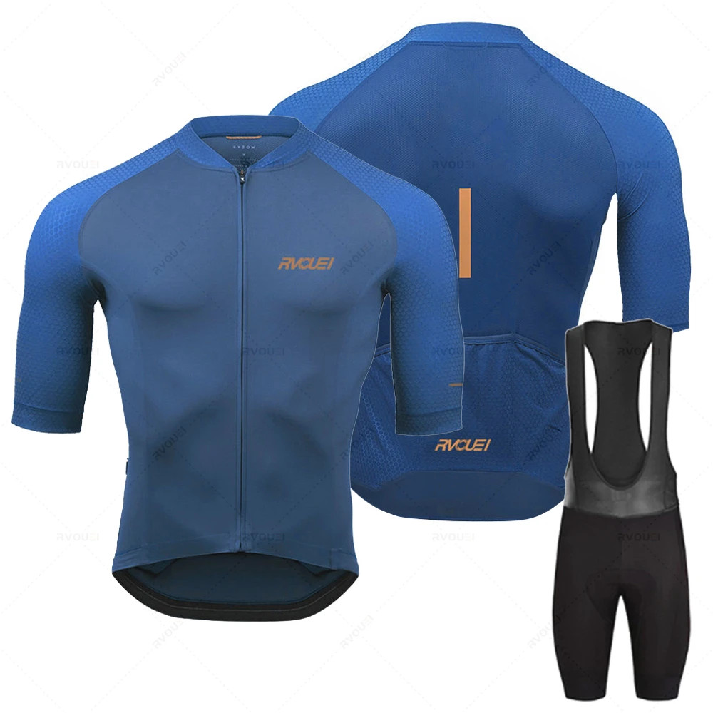 2025 Rvouei Pro Team Bicycle Clothing Men New Road Bike Wear Racing Clothes