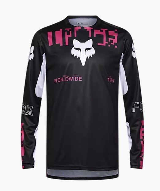 Brand New FOX Racing Mens Ranger Digi Image Long Sleeve Jersey $75 Black M Moto