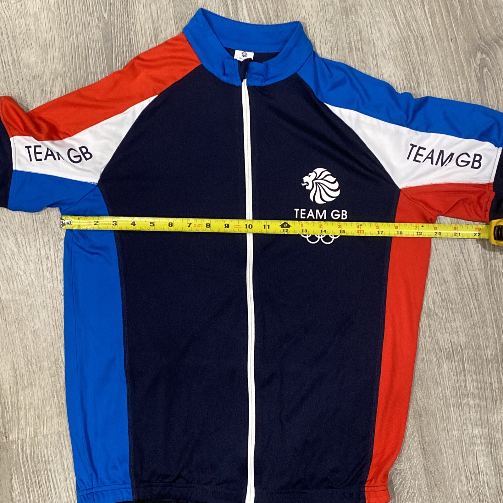 MEN’S GREAT BRITAIN (ENGLAND) OLYMPIC TEAM CYCLING BICYCLE SHIRT JERSEY MENS M