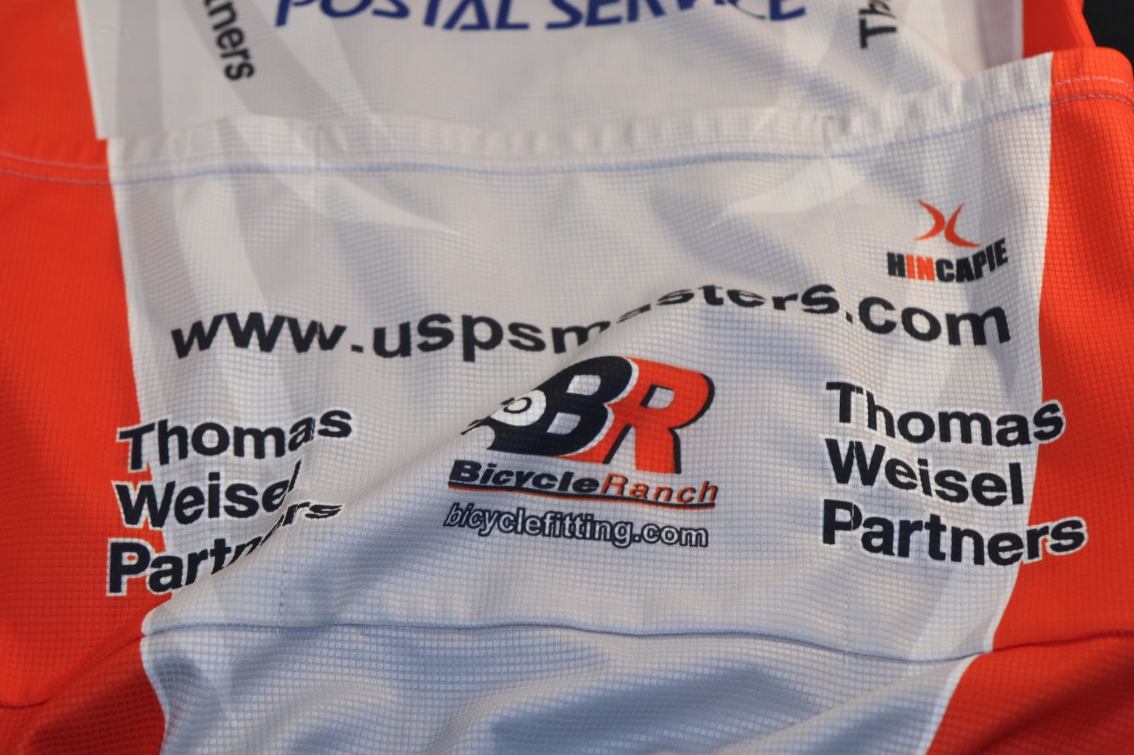 US Postal Service USPS Masters Cycling Jersey Hincapie Italy Men’s M Giro