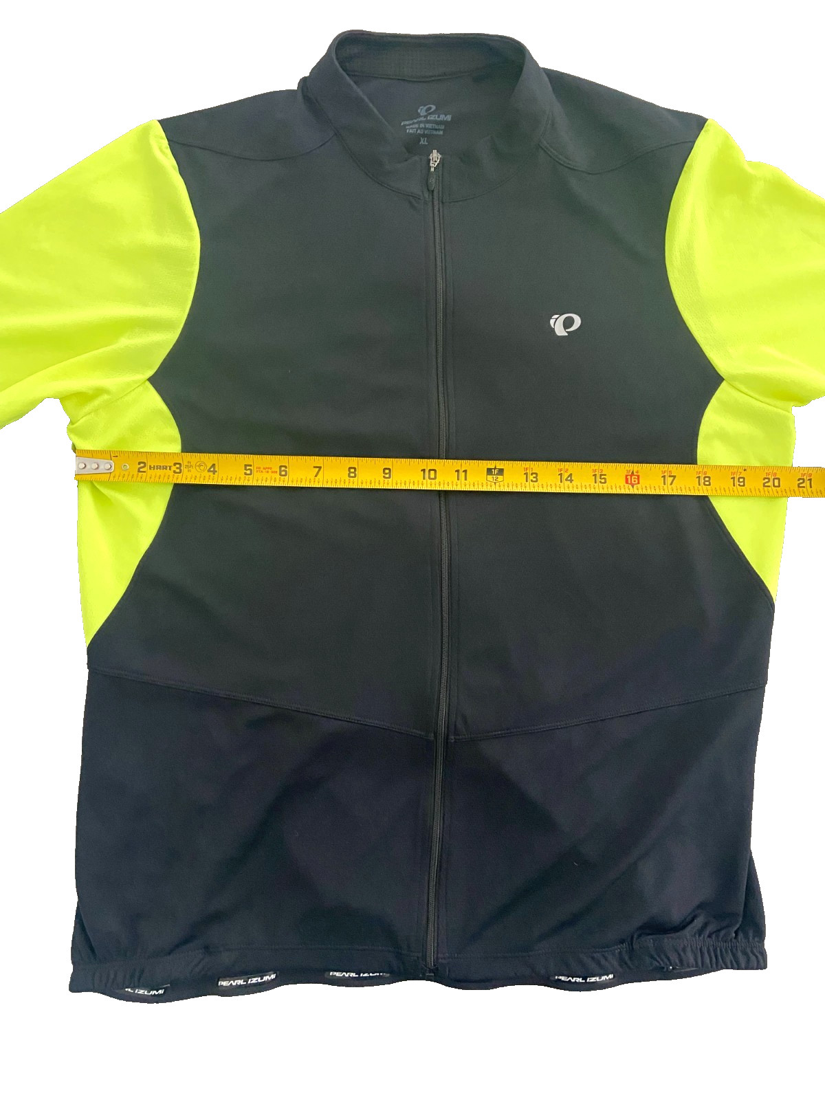 Pearl Izumi 100% Polyester Full Zip Cycling Jersey With Back Pockets Size XL