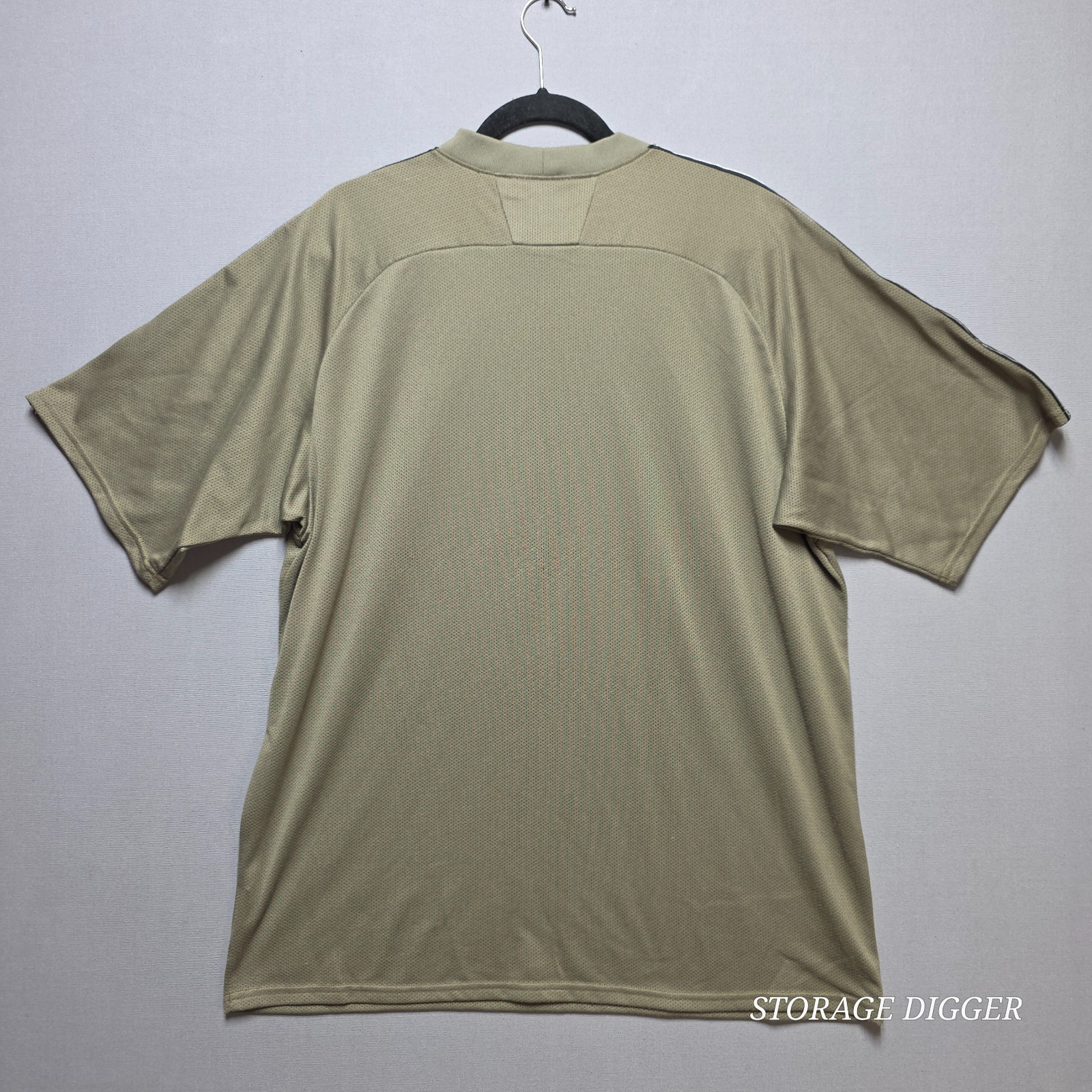 Pearl Izumi Cycling Shirt Mens XL Olive Green Mesh Raglan Sleeve Performance