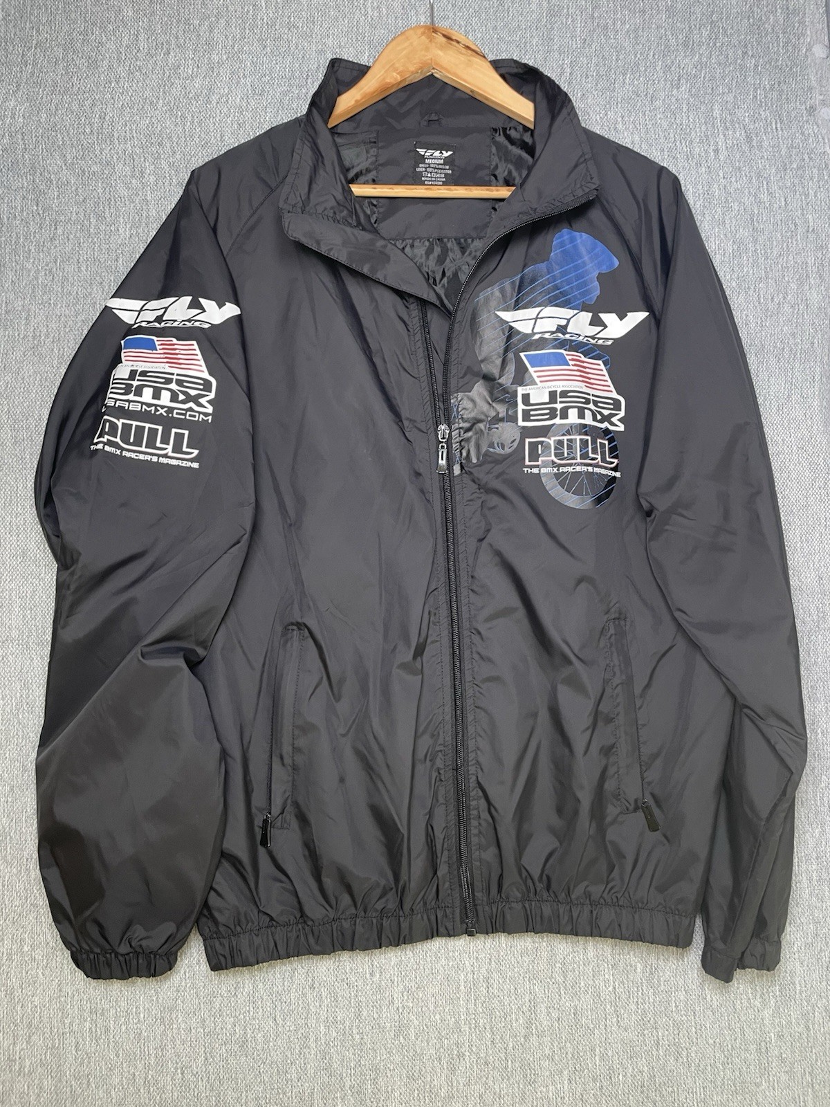 USA BMX FLY RACING District Top 10 2013 Jacket Medium Preowned