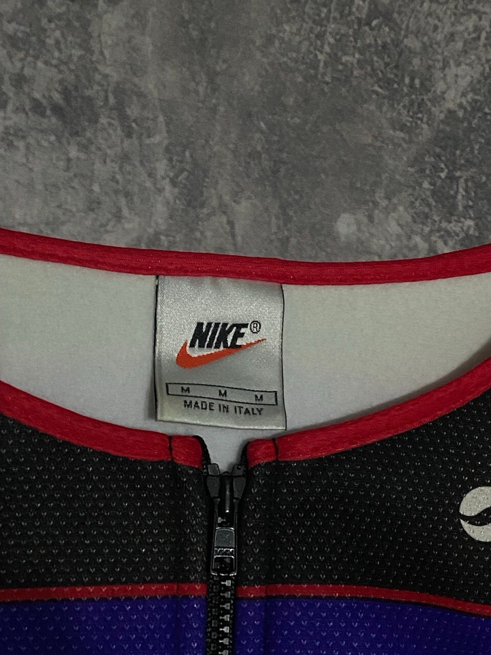 Vintage Nike Cycling Set – Full Zip Jacket & Vest M Made in Italy
