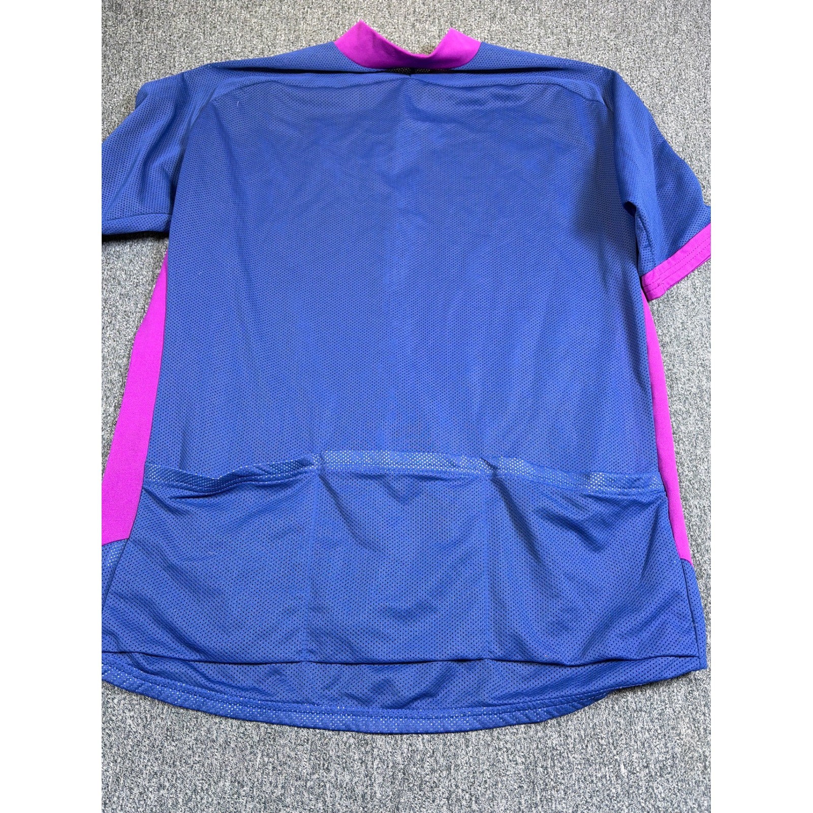 Pearl Izumi Aloft Cycling Jersey Mens XXL Blue Purple Full Zip Mesh Bike Shirt