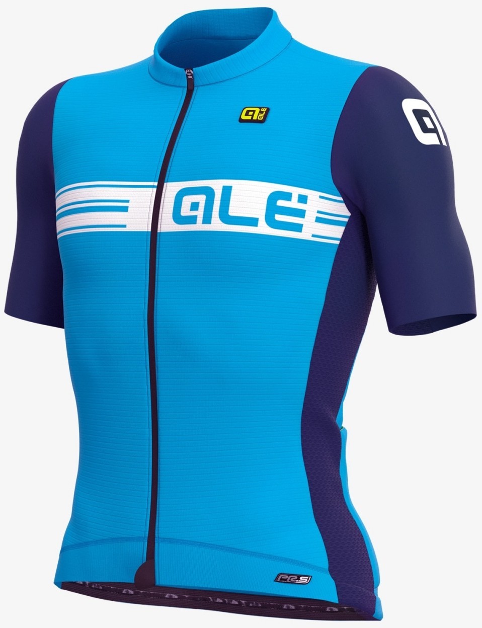 ALE’ Men’s PRR Logo Blue Short Sleeve Jersey Medium made in Italy