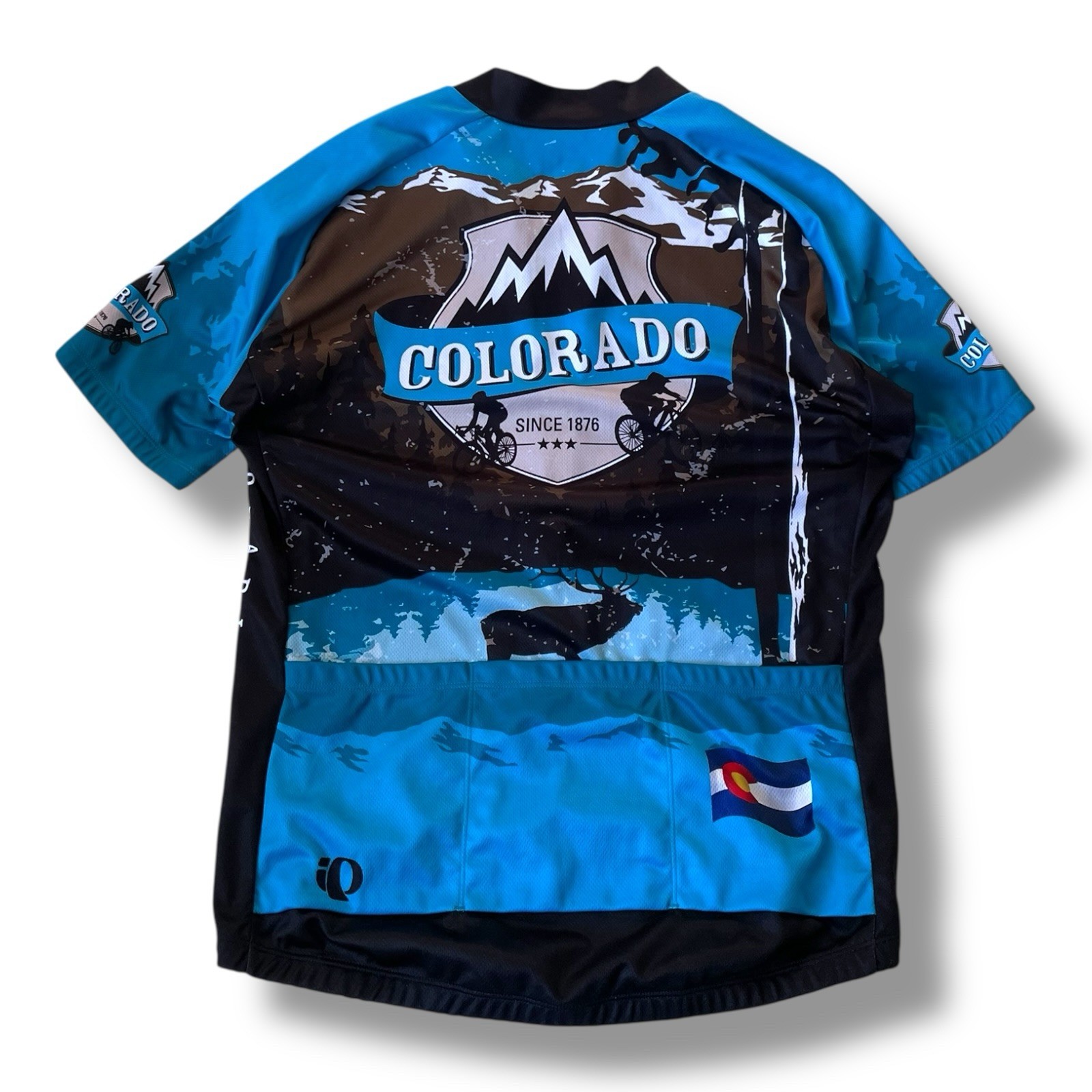 Colorado ‘Since 1876’ Men’s Cycling Jersey Pearl Izumi Men’s Medium Short Sleeve