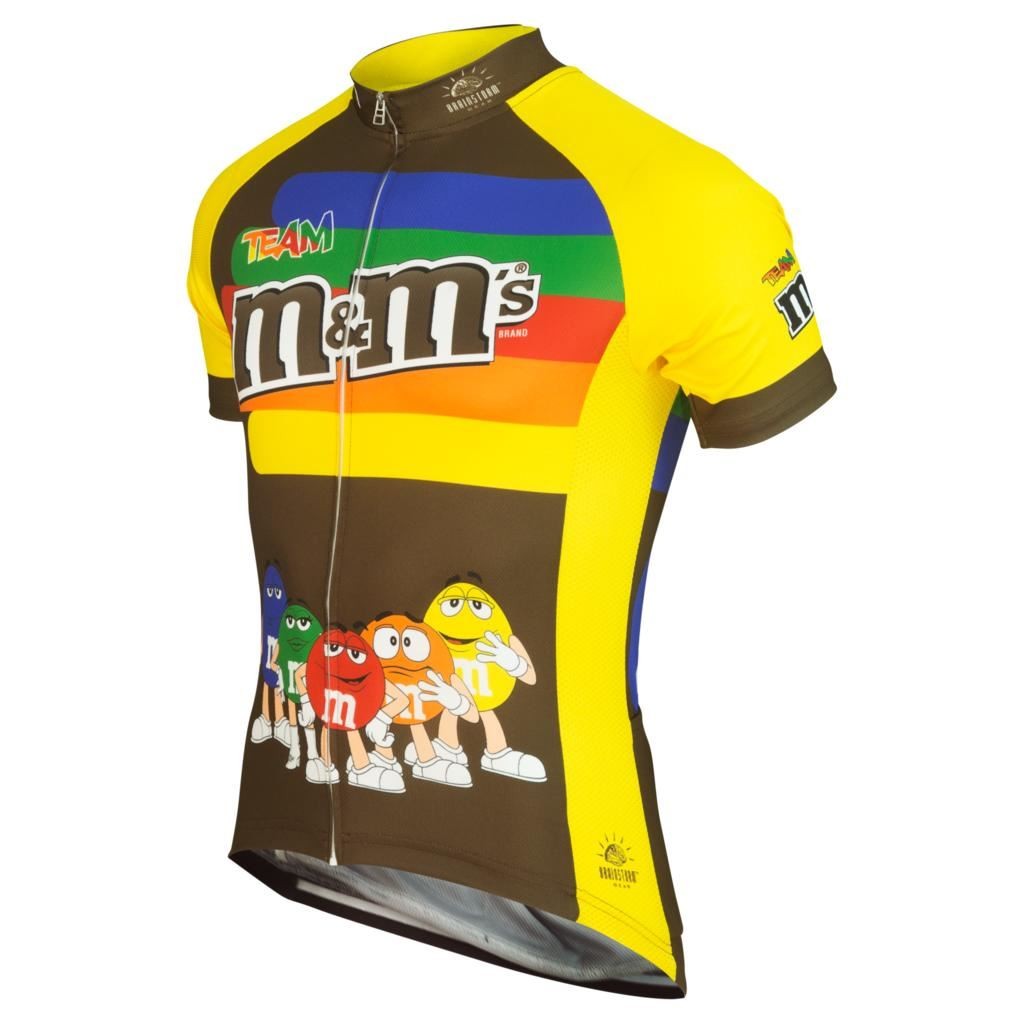 Team M&M’s Men’s Cycling Jersey (S, M, L, XL, 2XL)