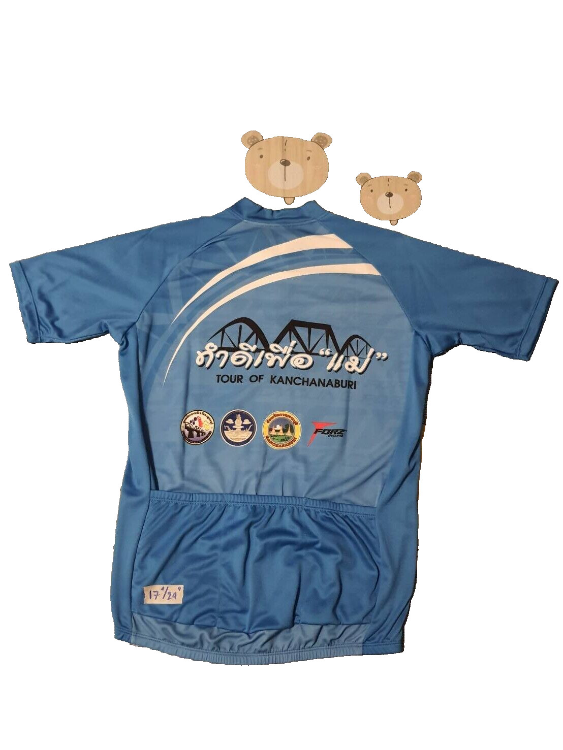 bike jersey large short sleeve mens shirt from Thailand
