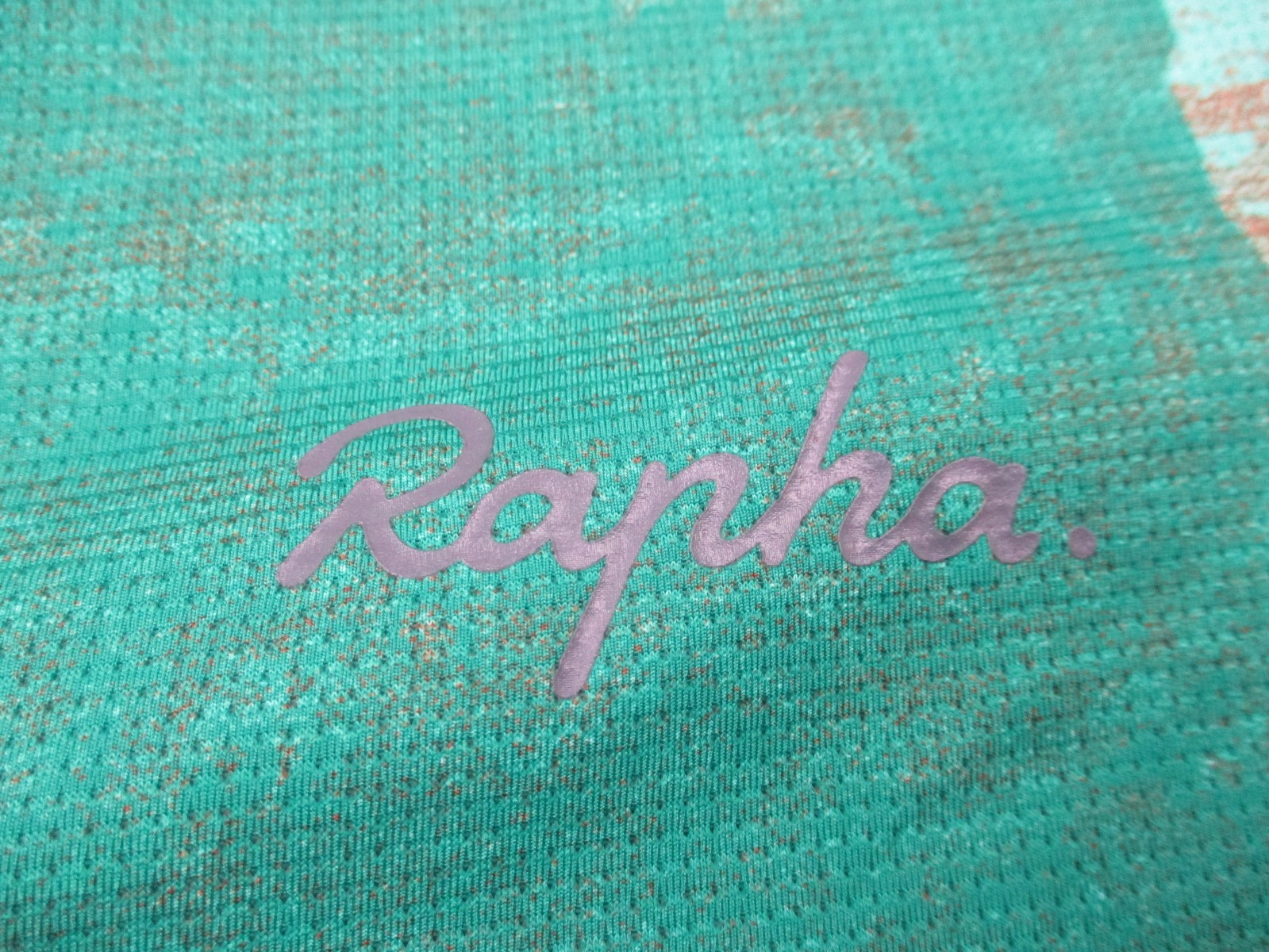 Rapha Cycling Jersey Mens Large L Green Pro Team Gravel Training Limited Edition