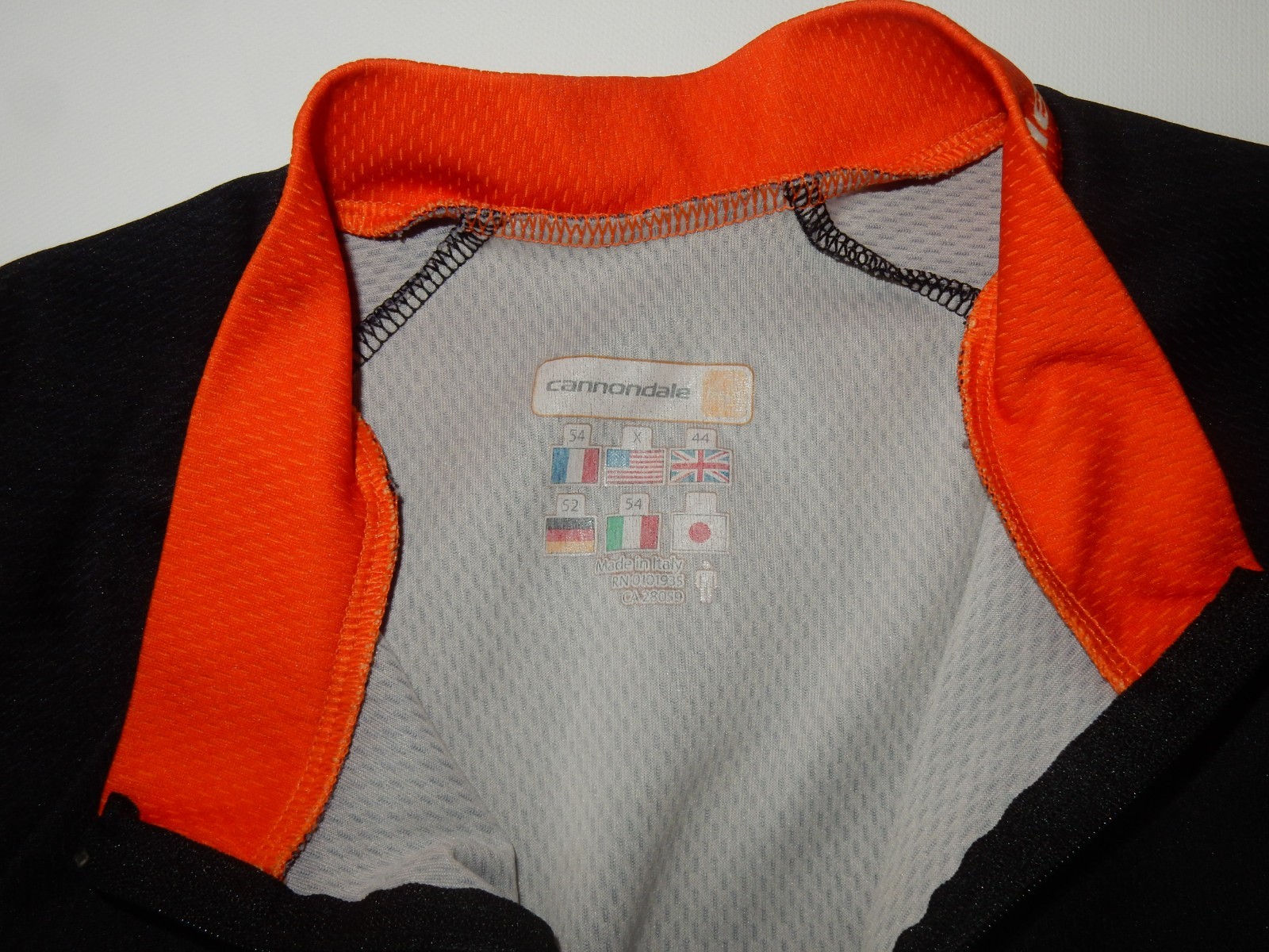 Cannondale Men’s Italy Made Cycling Jersey Size XL Siemens