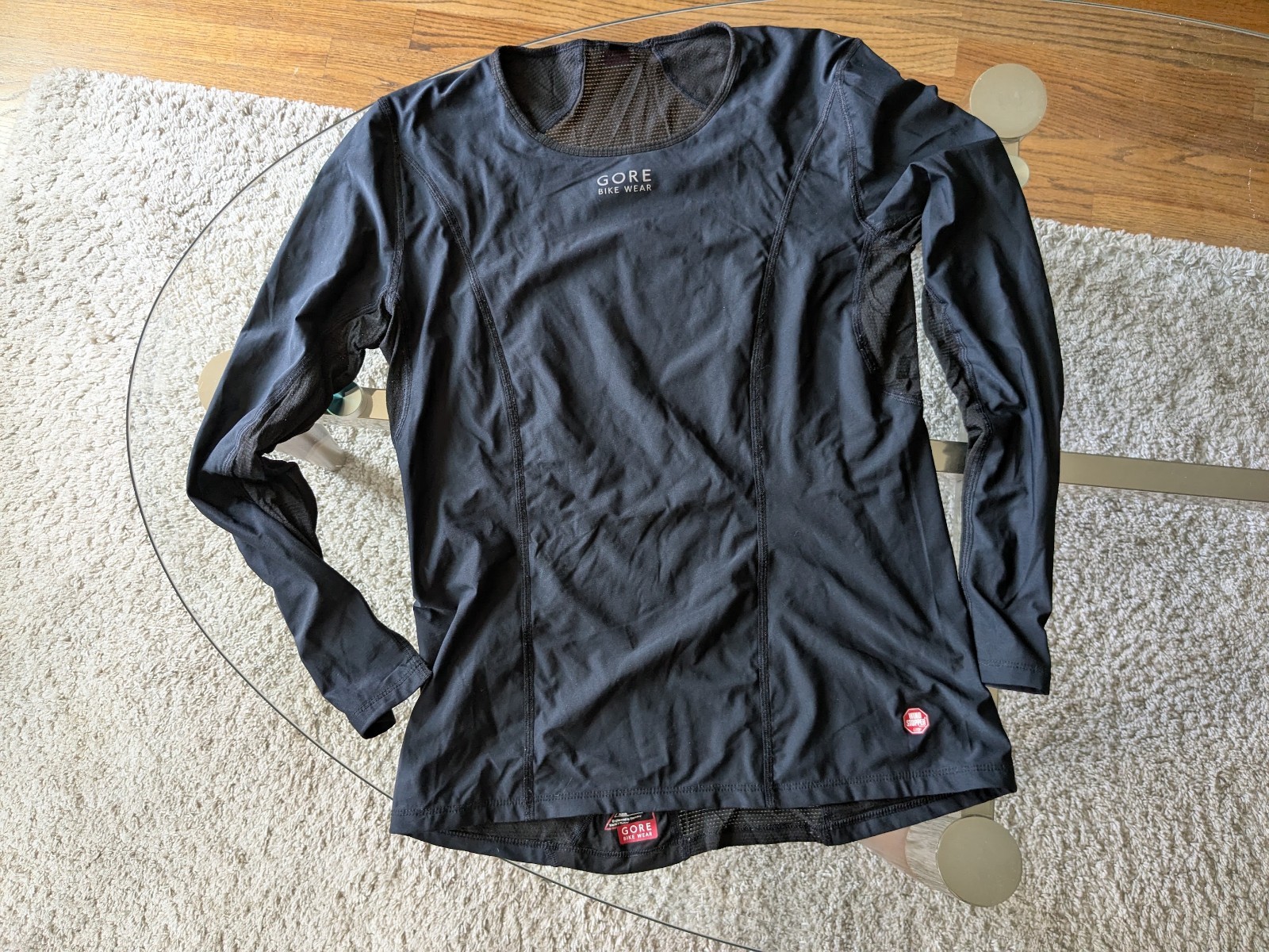 Gore Bike Wear Windstopper long sleeve cycling shirt size Large L
