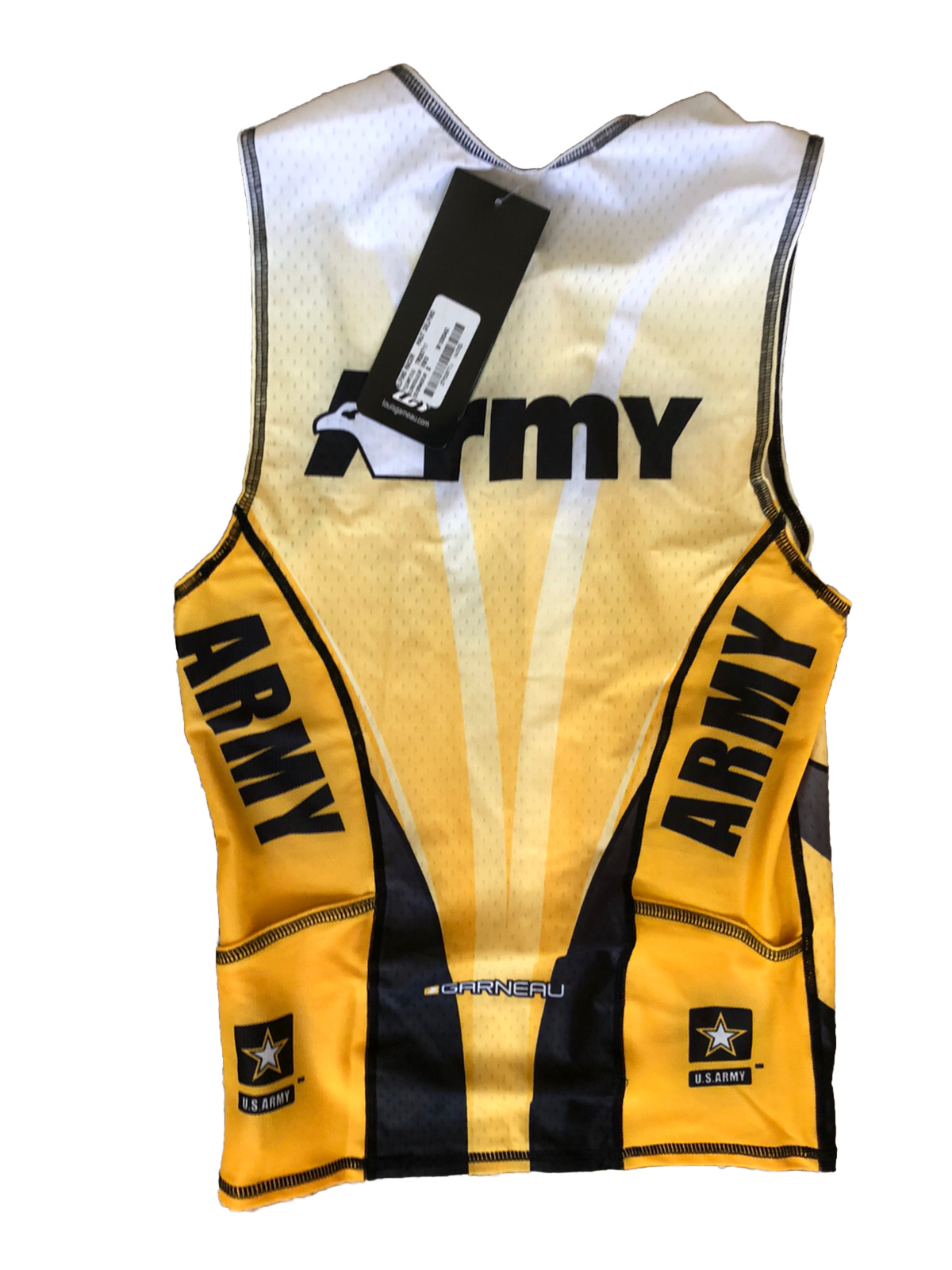 All Army Sports Louis Garneau Delfino Racer Triathlon/Cycling/Bike Top Shirt