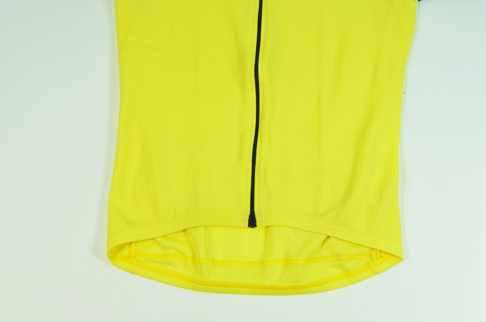 Castelli Yellow Full Zip Cycling Bicycle Jersey Men’s Large Hi Vis