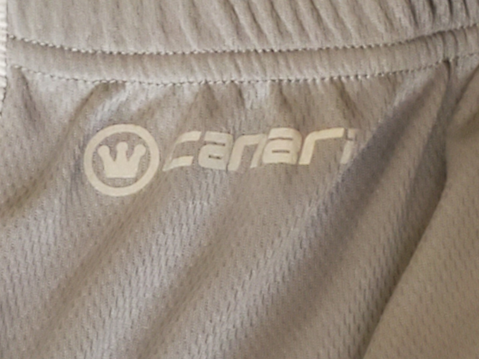 *NEW* Canari Mens Large Cycling Jersey Short Sleeve SS White Yellow Mesh Sides L
