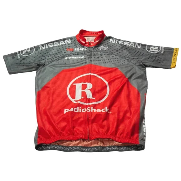 Bontrager Specter Radioshack Livestrong Cycling Jersey Men’s Large Full Zip