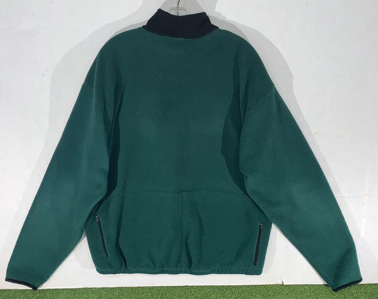 VTG Giant USA Made Polartec Full Zip Color Block Fleece Sweatshirt – XL