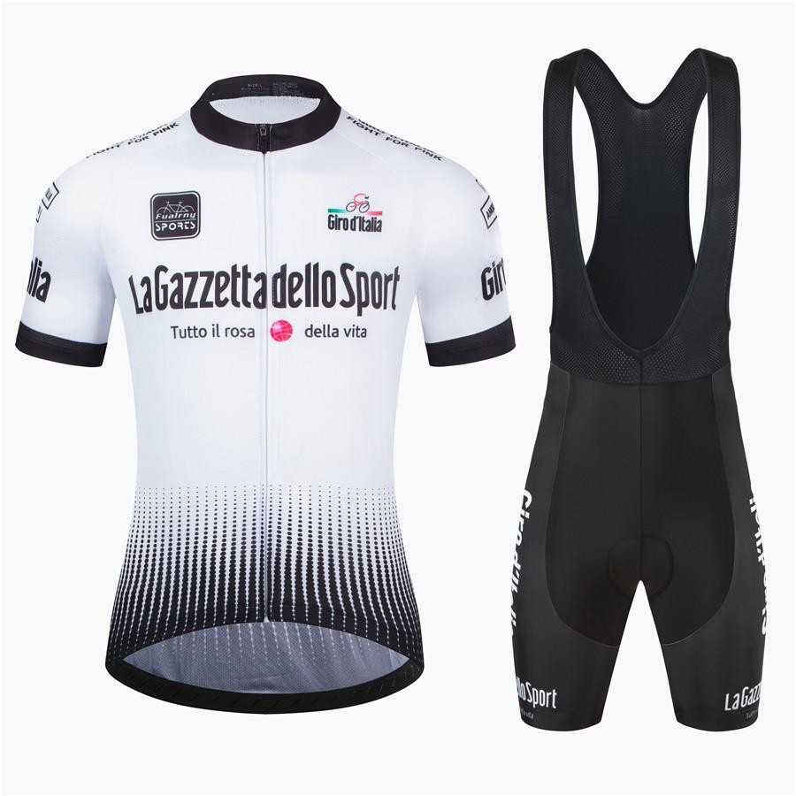 Tour Of Italy Cycling Jersey Set Summer Road Bike MTB Short Sleeve Sport Wear
