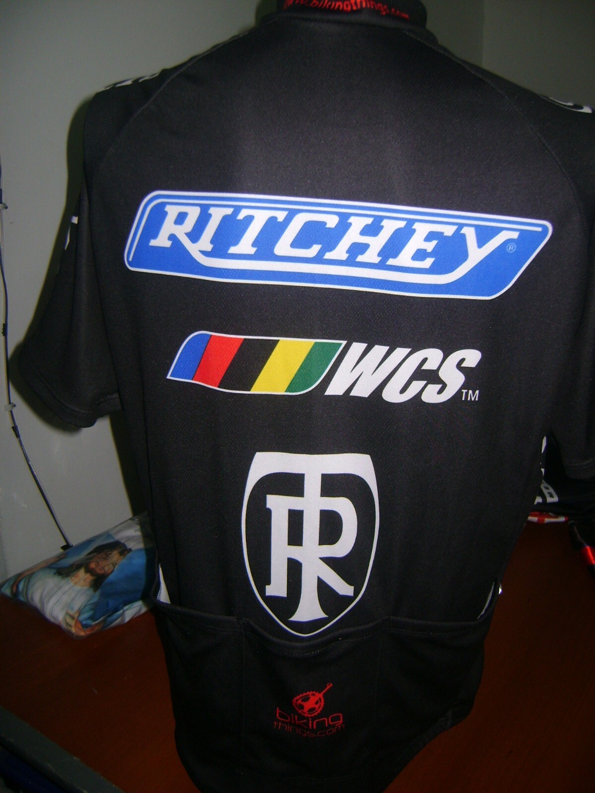 WCS BIKE JERSEY RETRO MTB BIKE SHIRT SIZE XXXL COOL BIKE JERSEY CYCLING SHIRT
