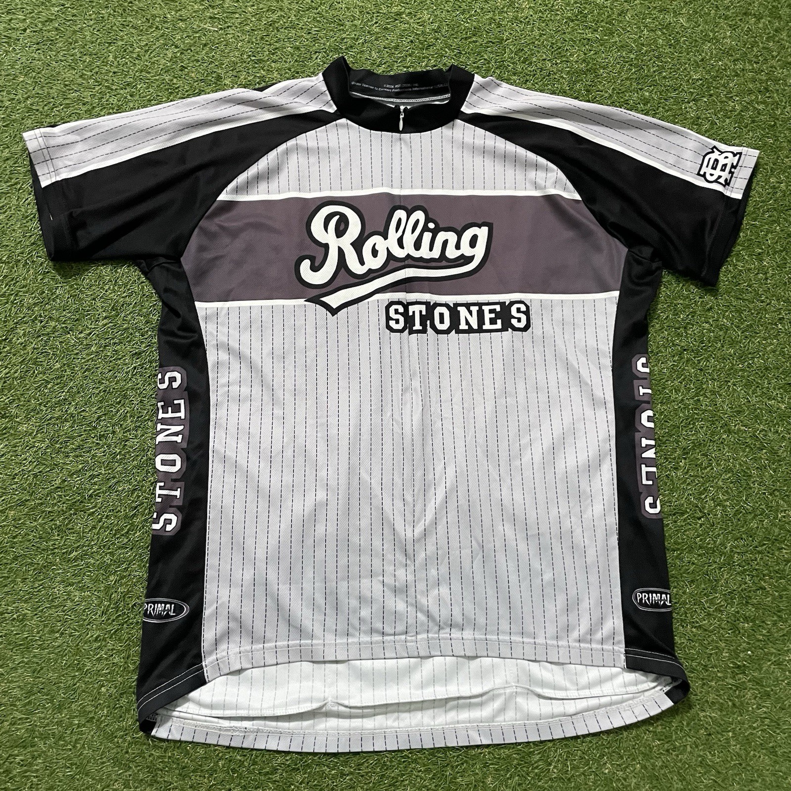 Rolling Stones Primal Wear Premium Cycling Jersey Band Tour 2006 3XL Shirt