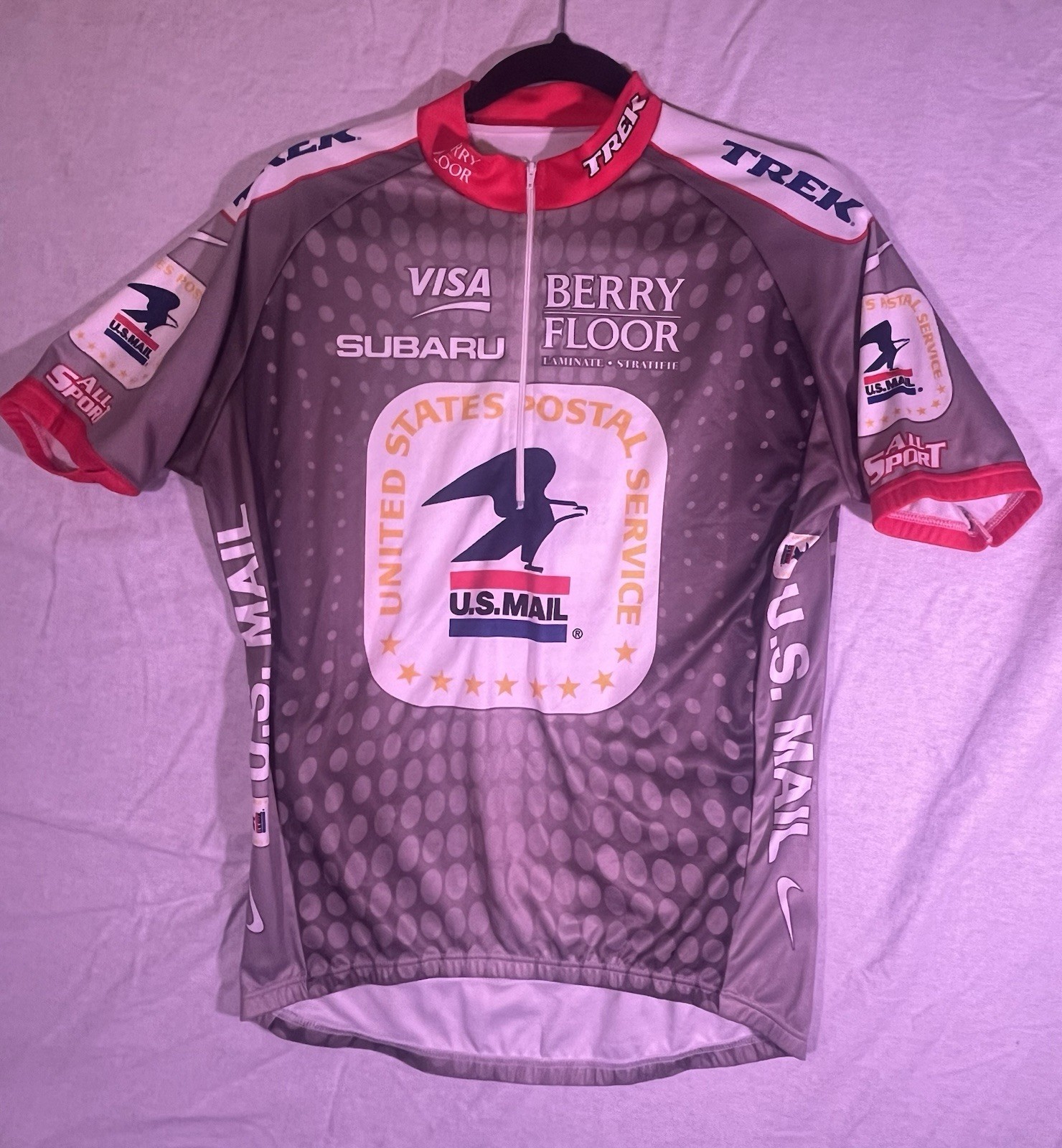 Nike 2003 USPS United States Postal Service Trek Limited Edition Cycling Jersey