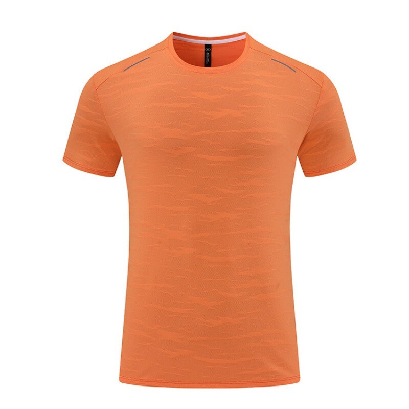 Men’s Casual Slim Fit Training Sweatshirt Quick Drying Short Sleeve T-shirt