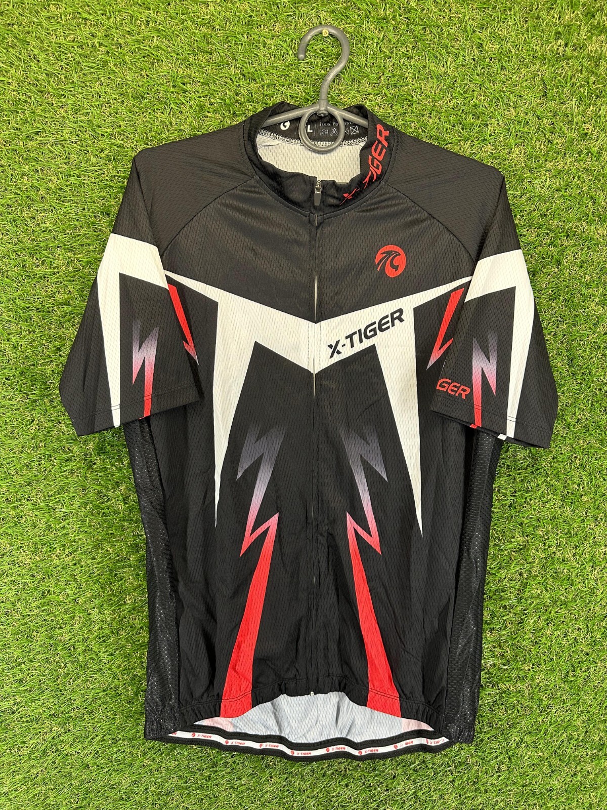 RARE CYCLING SHORT SLEEVE SHIRT JERSEY TRIKOT X-TIGER ORIGINAL SIZE XL XLARGE