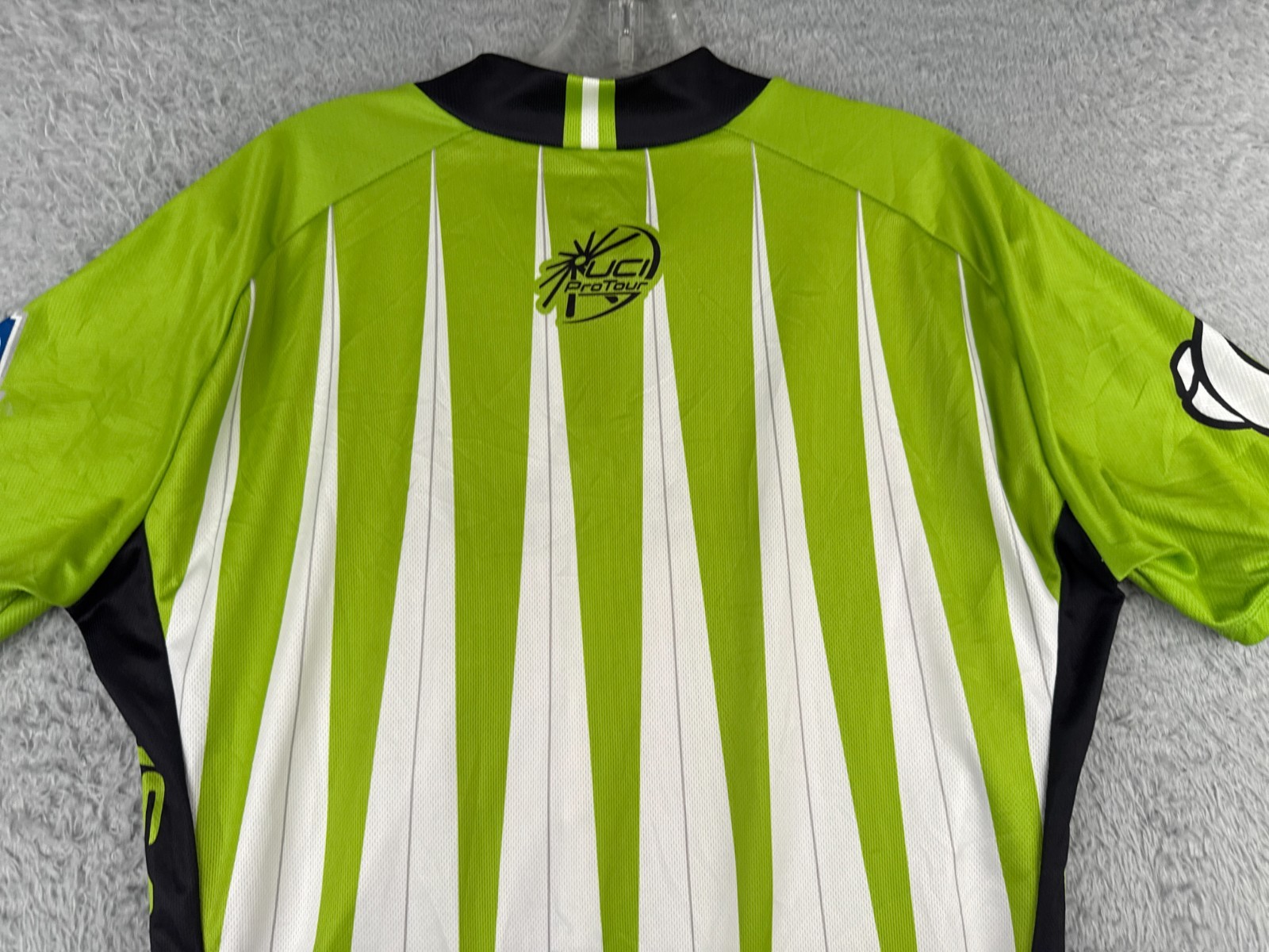 Pearl Izumi Cycling Jersey Adult Medium Green White USA Pro Challenge 1/2 Zip