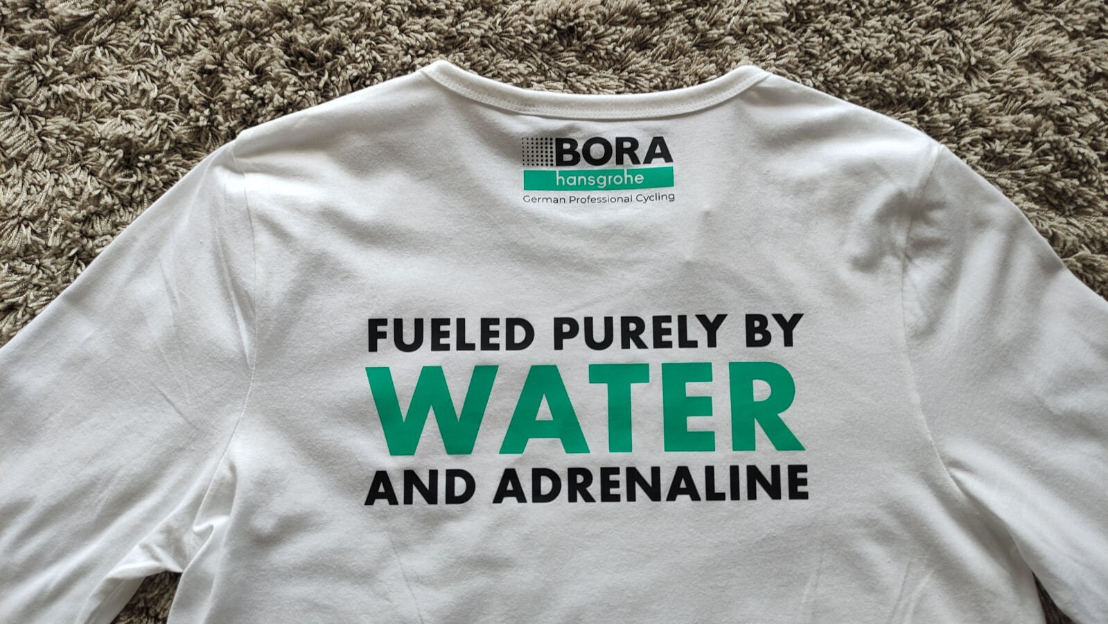 Bora Hansgrohe team Neutral Men’s Long Sleeve 100% Cotton T-Shirt Size: M NEW!