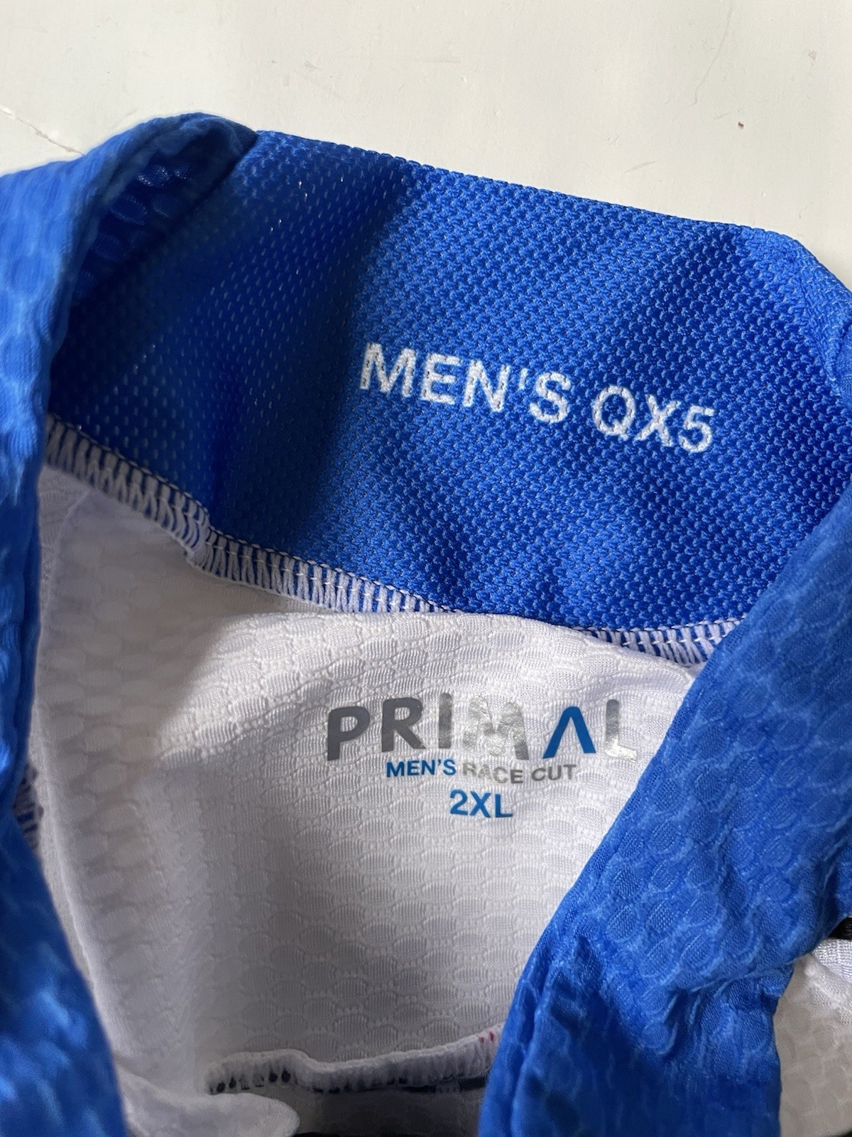 Primal QX5 Cycling Jersey Men’s 2XL full zip Happy Trails